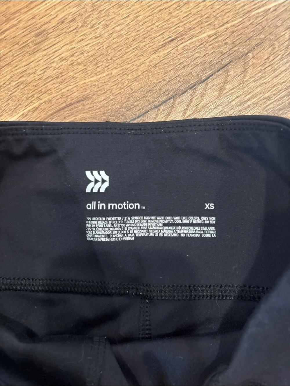 all in motion Black Kids Leggings